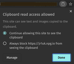 Clipboard Management