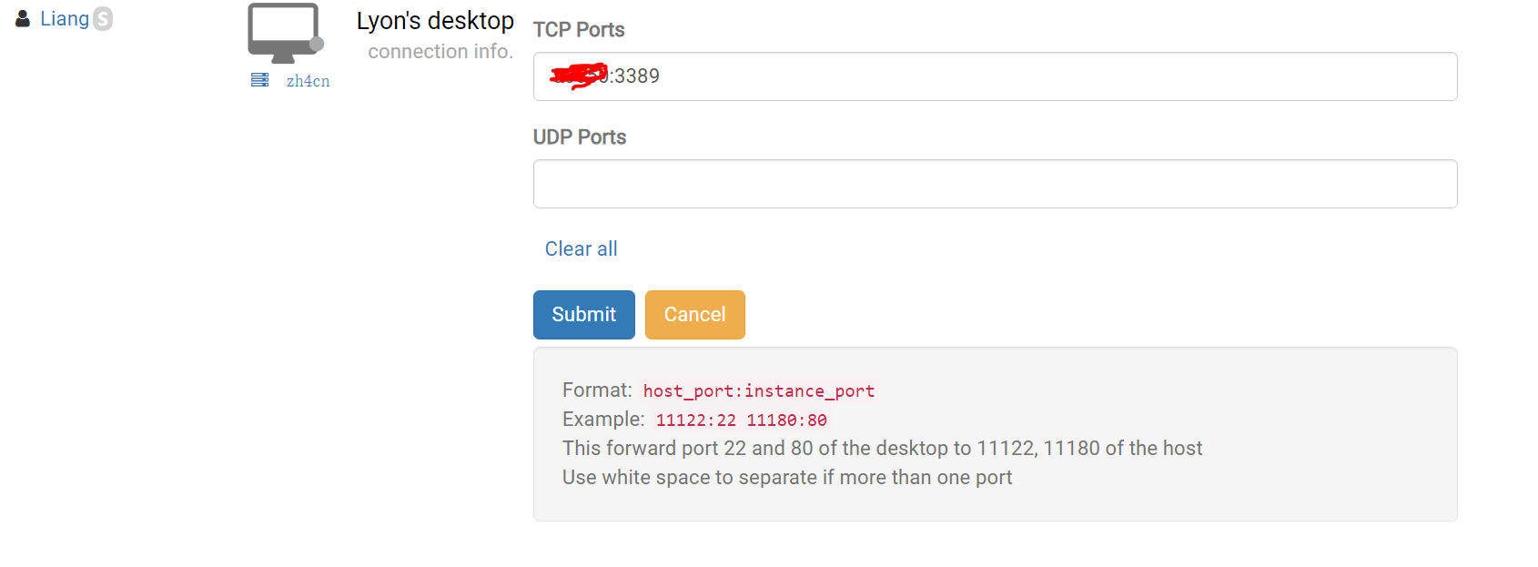 RDP Port Forward Windows Example